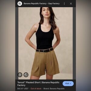 Banana Republic High-waisted Shorts